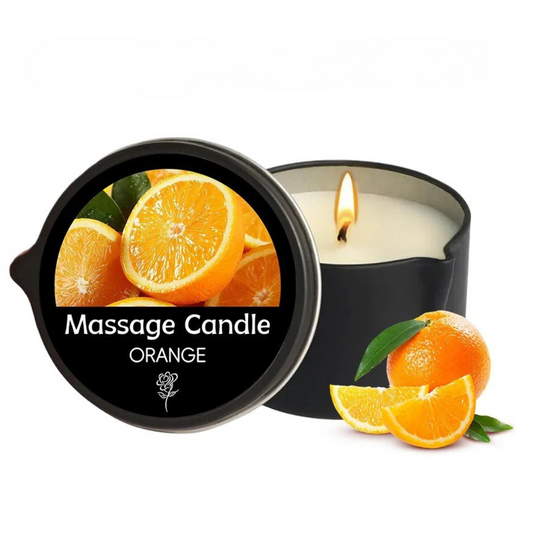 Massageöl Kerze